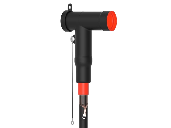 RSTI-5852 | Kit de 3 conectores separables tipo T | Interfaz C | 12–24 kV | 95–120 mm² (4/0–250 kcmil) | Raychem (TE Connectivity)