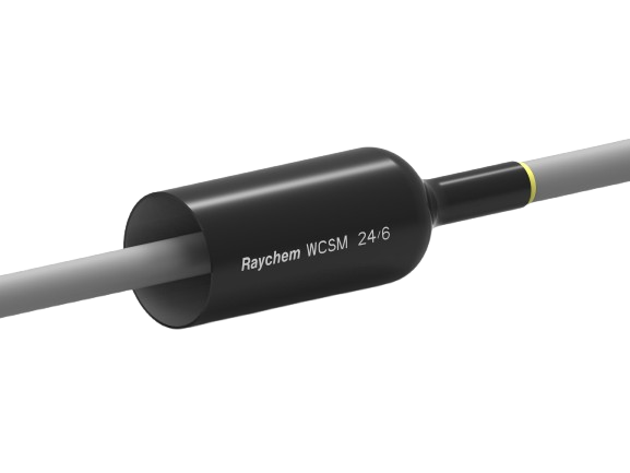 WCSM-24/6-1200-S-(B25) | Manga termocontráctil de pared gruesa | longitud 1200 mm | diámetro 24 mm a 6 mm | calibre del conductor 6 AWG a 4/0 AWG | Raychem (TE Connectivity)