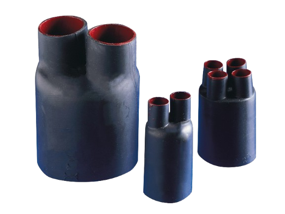 CBR-6-2-A-(B3) | Bota termocontráctil | Raychem (TE) | 6 salidas | Ø 67–135 mm